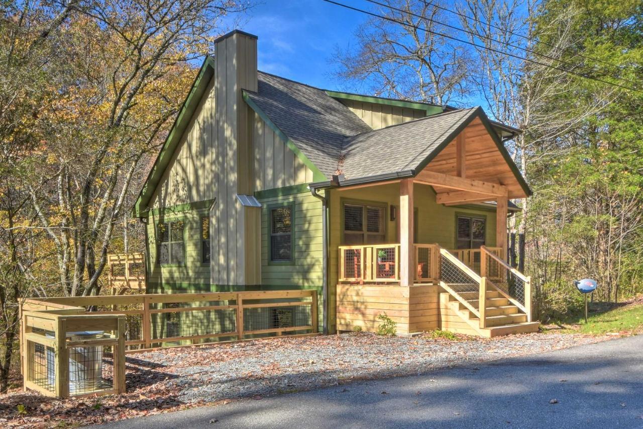 Creekside Craftsman Retreat In North Ga Mountains! Villa Mineral Bluff Buitenkant foto