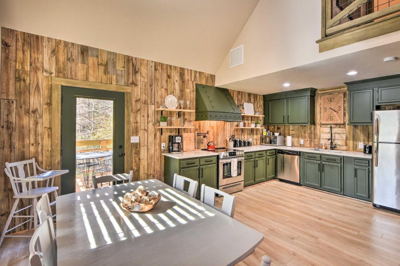 Creekside Craftsman Retreat In North Ga Mountains! Villa Mineral Bluff Buitenkant foto