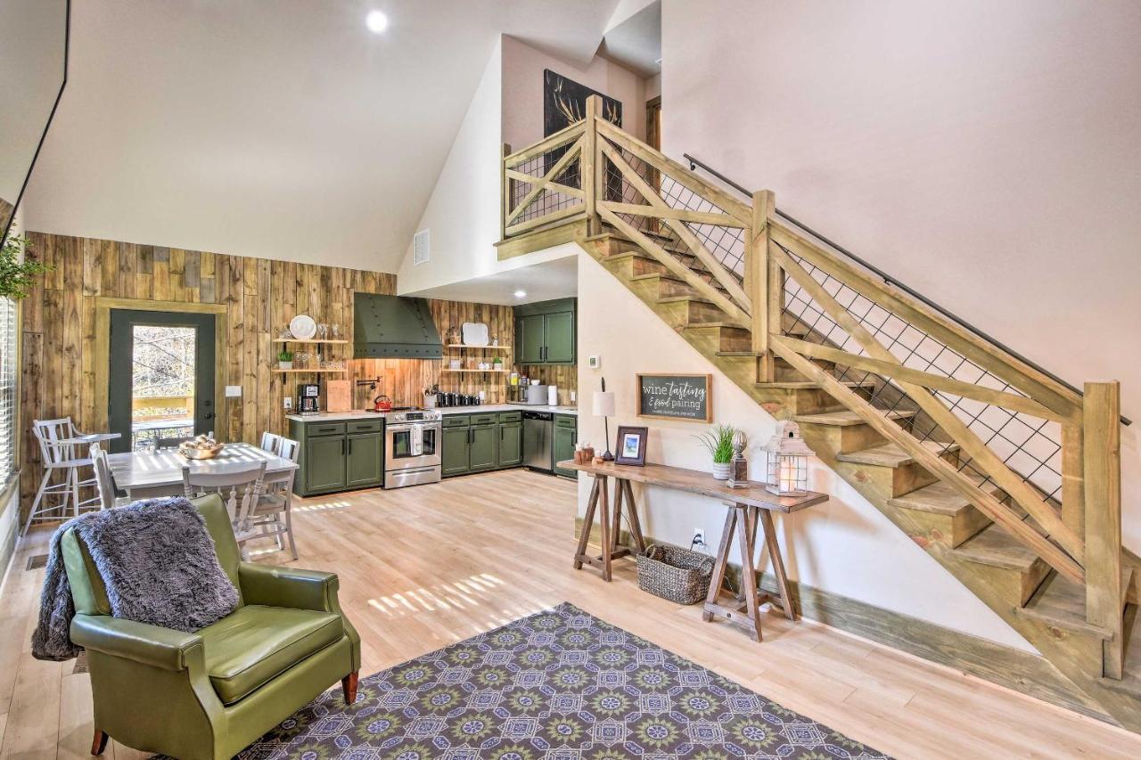Creekside Craftsman Retreat In North Ga Mountains! Villa Mineral Bluff Buitenkant foto