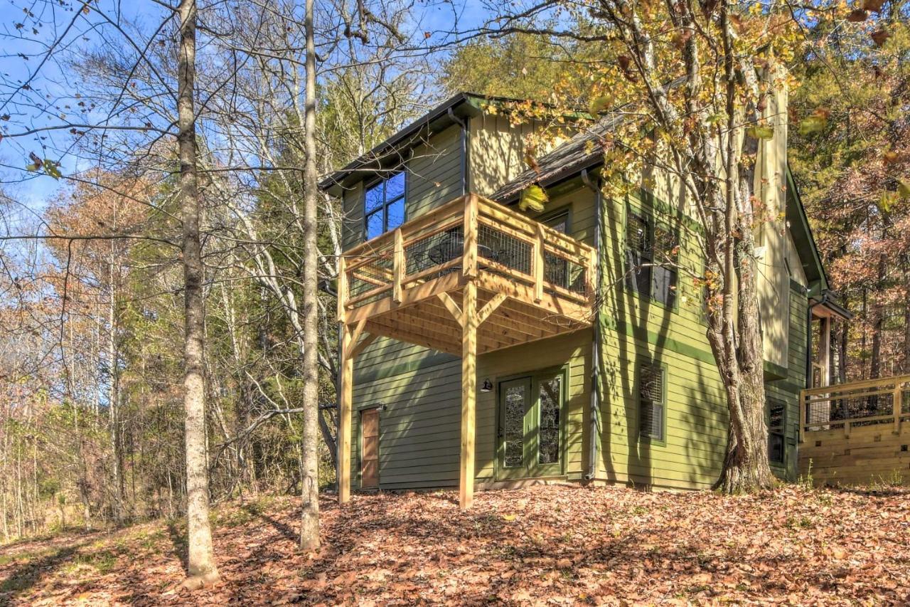 Creekside Craftsman Retreat In North Ga Mountains! Villa Mineral Bluff Buitenkant foto