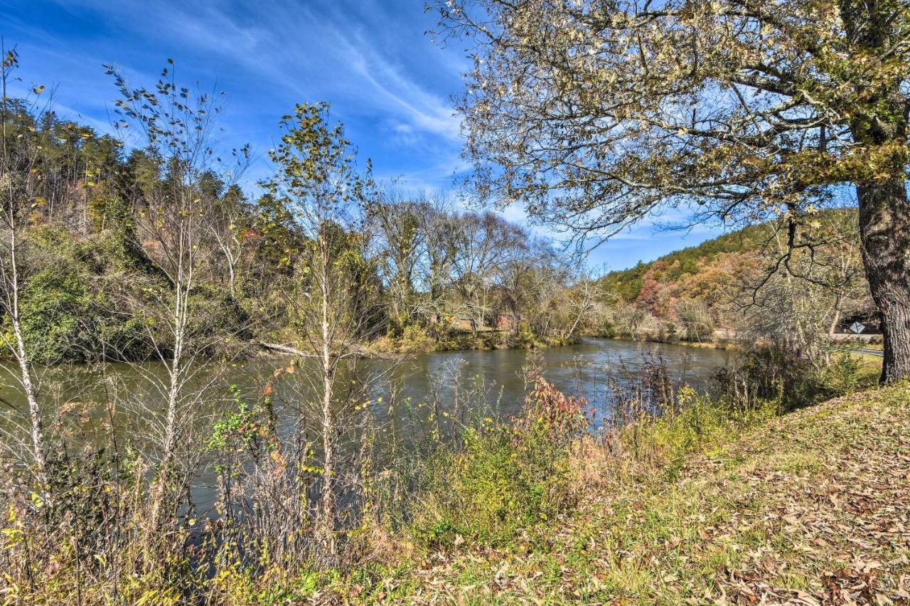 Creekside Craftsman Retreat In North Ga Mountains! Villa Mineral Bluff Buitenkant foto